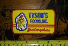 Vintage TYSON'S FOODS, INC. finest anywhere Collectors Patch picture