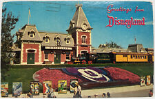 Greetings From Disneyland The Magic Kingdom Vintage c1966 Photo Postcard picture