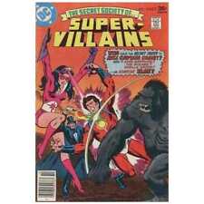 Secret Society of Super-Villains #10 DC comics VG minus (cover detached) [g@ picture