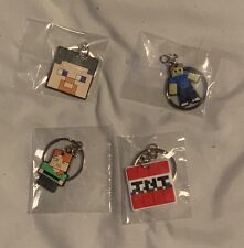 Lot of 4 Minecraft Key Chains picture