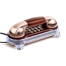 TelPal Small Size Trimline Corded Phone Antique Retro Wall Mounted Telephone ... picture