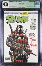 Spawn 350 Thank You Variant CGC 9.8 Signed Todd McFarlane picture