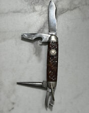 Vintage Remington UMC USA RS3333 Bone BOY SCOUTS OF AMERICA Knife 1927-31 picture