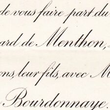 Bernard De Menthon 4th Dragons Menthon-Saint-Bernard 1897 Marie De La Bourdonnaye picture
