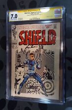 Nick Fury, Agent of SHIELD #4 CGC 7.0 Signed by Jim Steranko AND Roy Thomas SS1 picture