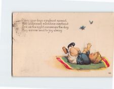 Postcard Baby Art Print with Poem picture