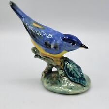 Stangl Pottery Hand Painted Blue Parula Warbler Bird Figurine 3583 Signed  picture