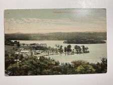 1909 Prospect Point Lake Bomoseen Rutland Vermont Postcard picture