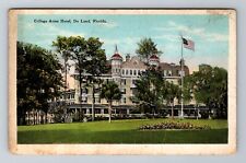 Deland FL-Florida, College Arms Hotel, Advertising, Antique Vintage Postcard picture