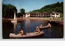 Postcard - Williams Lake Hotel - Rosendale, NY - Ulster County - 1957 - 3c Stamp picture