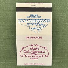 Vintage Matchbook Rick’s Cafe Americain Dockside Indianapolis Matches Unstruck picture