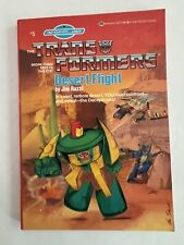 Vintage Paperback Transformers Desert Flight picture