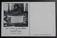 Epitaph Reverend James Blair Tombs of James and Sarah Blair Jamestown Virginia picture