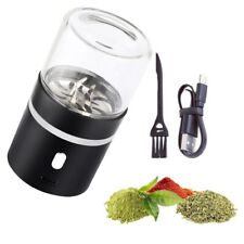 Small Mini Automatic Spice Grinder Electric Herb Grinder compact for Flower B... picture