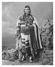 CHIEF JOSEPH NATIVE AMERICAN LEADER OF THE NEZ PERCE TRADITIONAL 8X10 PHOTO picture