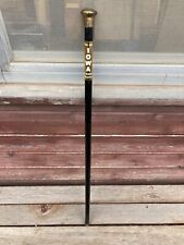 VTG I'M AN IOWA FORD DEALER ADVERTISING PROMO CANE WALKING STICK c.1950's - 60's picture