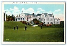 c1920 Waverly Golf Club Building Field Portland Oregon Vintage Antique Postcard picture