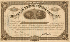 South Pacific Mining Co. - Stock Certificate - Mining Stocks picture