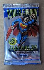 1995 DC Power Chrome Legends Premiere Edition (1) Sealed Pack picture