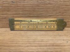 Vintage Lufkin No 372R Folding Boxwood Ruler - Made in England picture