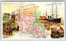 1889 Arbuckle's Coffee Louisiana State Collectors Advertising Trade Card picture