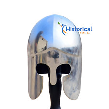 Handmade Greek Helmet Medieval Warrior Armor Mild Steel  IMA-HLMT-089 picture