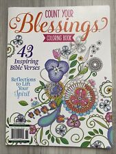 Count Your Blessing: 43 Inspiring Bible Verses Coloring Book - July 2022 picture
