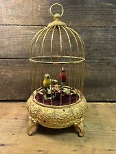 Antique German Singing Bird Cage Automaton. Works But Needs Service. See Descrip picture