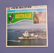 Full Color Gaf B288 Australia World Travel Vintage view-master 3 Reels Packet picture