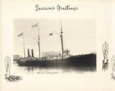 SHIP 1925 Historic View SS H J Jewett og the ERIE RAILROAD Union Steamboat Co. picture