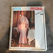 Vintage 60's Vogue Sewing Pattern 2230 SZ 8 Christian Dior Evening Dress picture