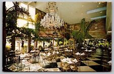 Creightons Restaurant Museum Fort Lauderdale Florida Garden Room VNG Postcard picture