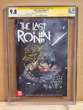 TMNT The Last Ronin #1 9.8 Peach Variant CGC SS Kevin Eastman Bishop Remarque picture