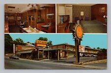 Postcard Intown Motel & Restaurant W. Main Street Luray Virginia Multiview picture