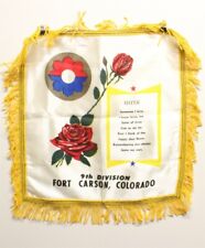 Home Front: Pillow Cover - 9th Infantry Division, Ft. Carson, Colorado picture