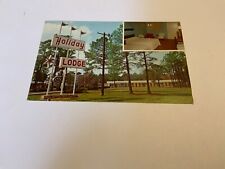 Rocky Mount, N.C. ~ Holiday Lodge and Restaurant - 1971 Vintage Stamped Postcard picture