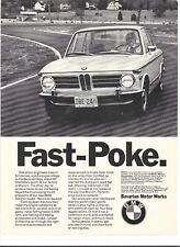 2  1973 BMW 2002 Tii vintage print ad (ads):  