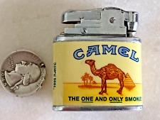 VTG 1995 Camel Lighter Refillable 1995 RJRTC THE ONE AND ONLY SMOKE FLIP VINTAGE picture
