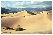 Wind-formed Sand Dunes Death Valley Nationat Park Postcard Posted 1967 picture