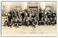 c1910's Southwestern College Richardson Students Winfield KS RPPC Photo Postcard picture