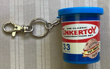 2001 Fun-4-All Hasbro Tinkertoy  Construction Set Keychain with 33 Pieces picture