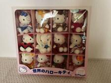 Hello Kitty from around the world 12 countries stuffed toy set Used good JP picture