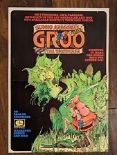 1984 Groo poster Original Groo the Wanderer Marvel Epic Comics 16