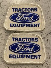 Vintage Ford Tractors/Equipment Promo/Advertising Patch Set Lot Of 2 picture