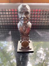 Michael Ricker Pewter President Bust Sculpture W/Coin SIGNED 6