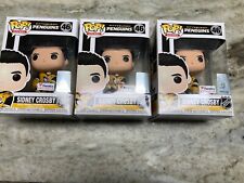 Funko Pop NHL Sidney Crosby Pittsburgh Penguins Fanatics Exclusive Lot Of 3 picture