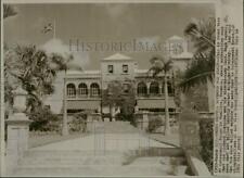1961 Press Photo Richard Sharples' house in Hamilton, Bermuda where he was slain picture
