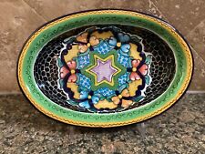 Hernandez Handcrafted Mexican Talavera Pottery Trinket Bowl picture