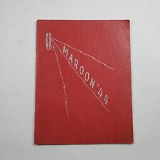 Chester High School Yearbook 1944 Chester South Dakota Maroon '44 picture