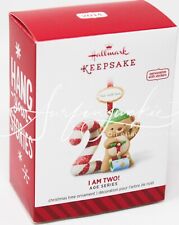 Hallmark Christmas Keepsake Ornament I am Two Age Series 2014 Baby Child New 2 picture
